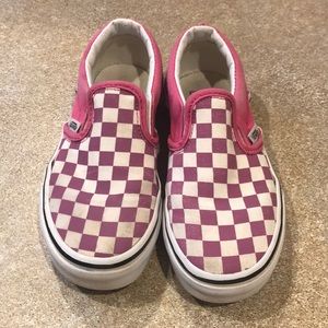 checkered vans size 13